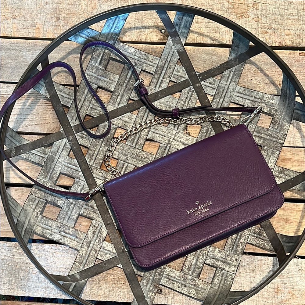 Kate Spade Purple Crossbody Bag